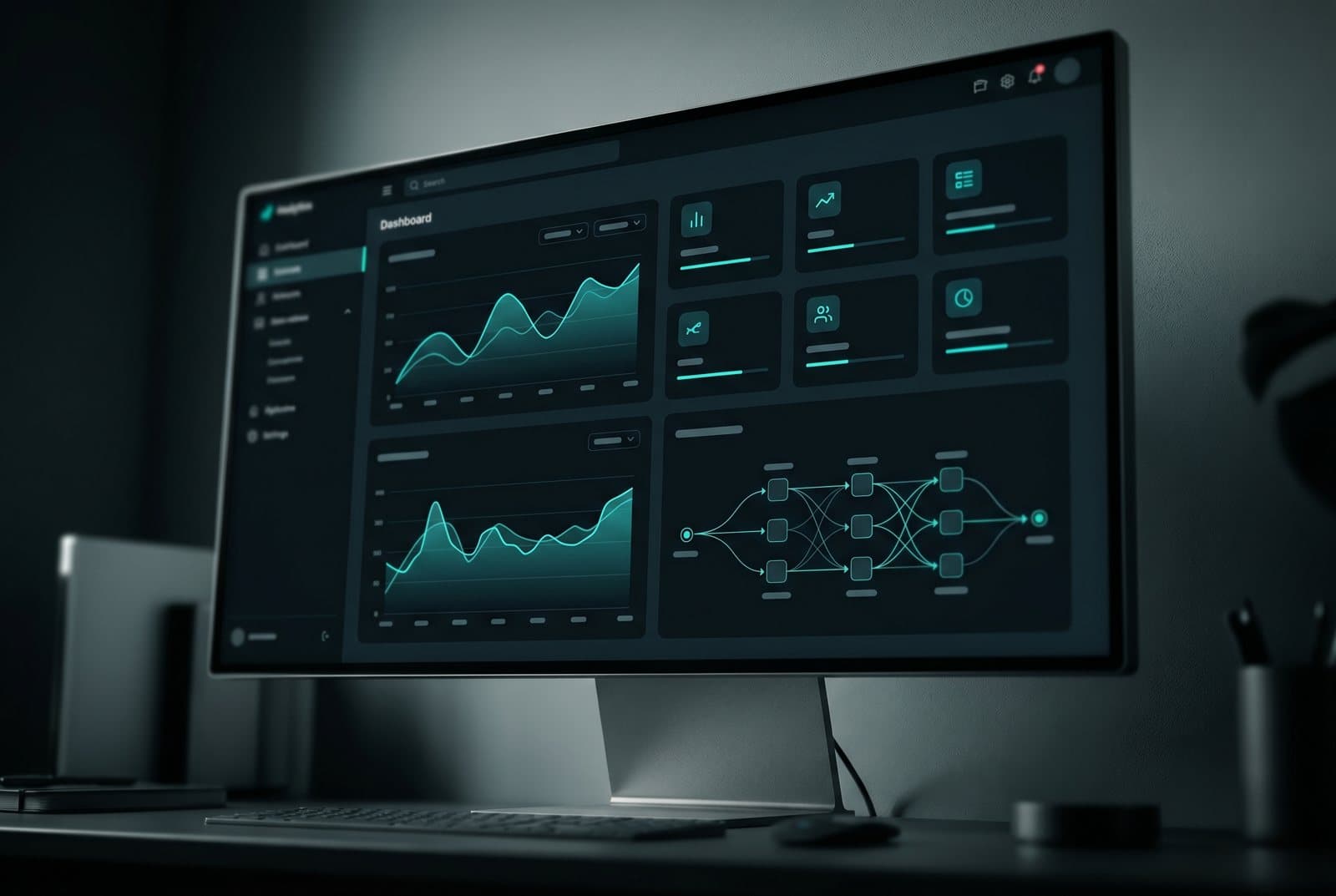A live dashboard built from a client's real data.