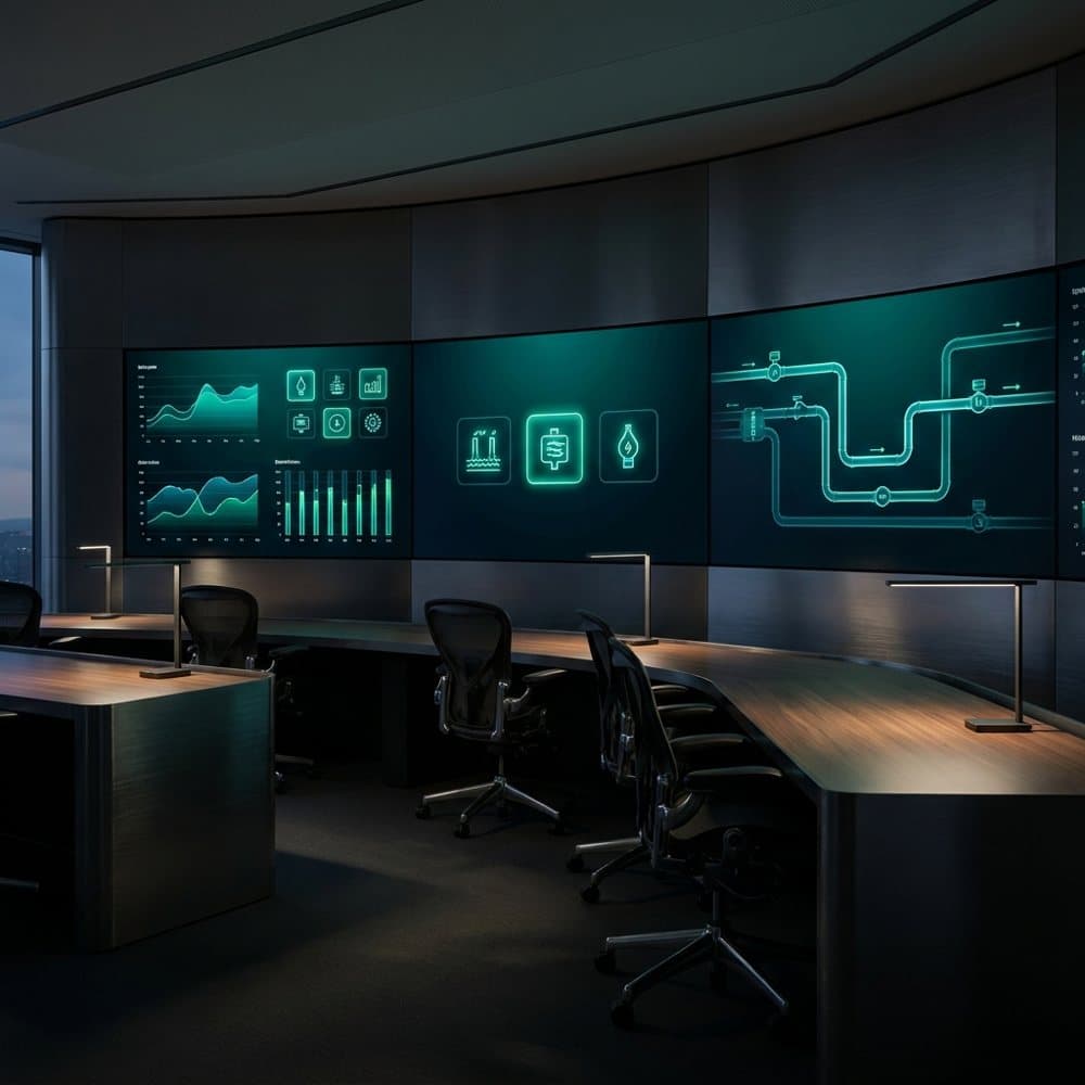 Managed operations — live screens where shipped systems are kept running.